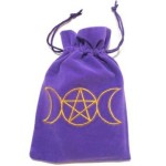 Triple Moon Goddess Tarot Bag