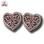 Valkyrie Heart Earrings