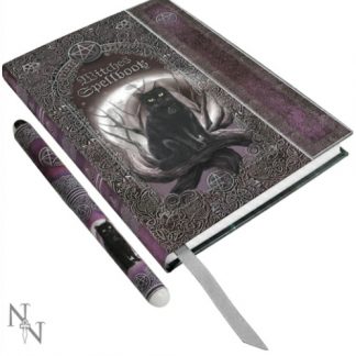 Witches Spell Book Embossed Journal with Pen