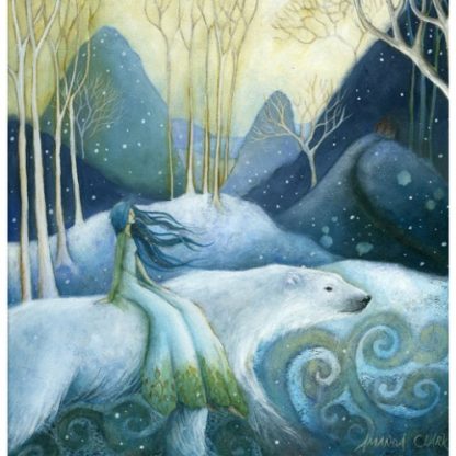 East of the Sun, West of the Moon Card by Amanda Clark - image