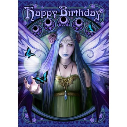 Mystic Aura Birthday Card