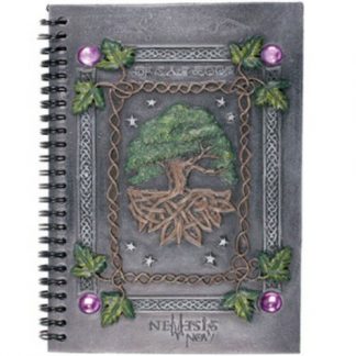 Dream Book shows a tree of life and Celtic knots