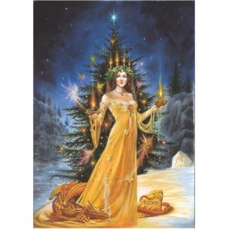 Lady of the Lights Card