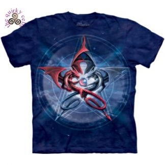 Pentagram Dragons T Shirt