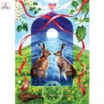 Handfasting Hares Card
