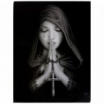 Gothic Prayer Canvas Picture