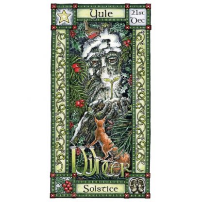 Ancient Spirit of the Forest Yule Card