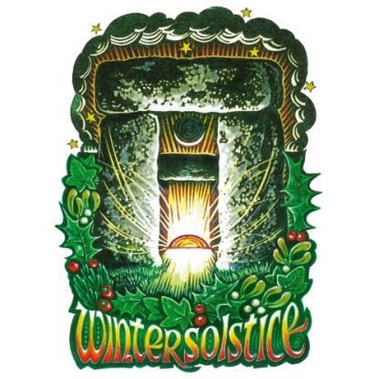 Stonehenge Winter Solstice Card