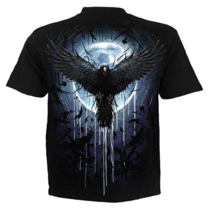 Crow Moon T Shirt back