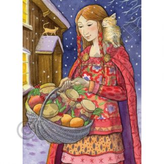 Solstice Gifts Yule Card