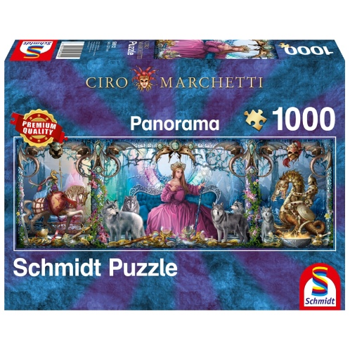 Kingdom of the Firebird 1000 Piece Jigsaw Puzzle Ciro Marchetti 