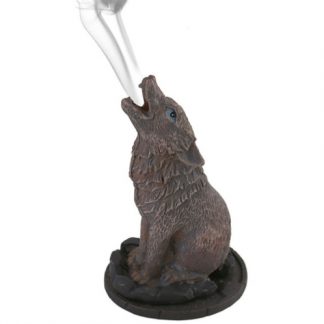 Howling Wolf Incense Cone Burner