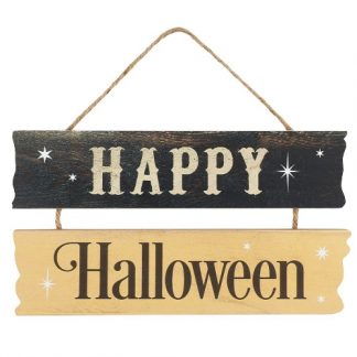 Happy Halloween Hanging Sign