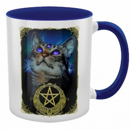 Witchy Familiar Cat Mug