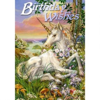 Newborn Unicorn Birthday Card
