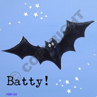 Batty Bat Card