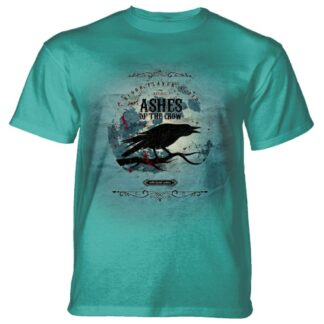 Teal Ashes of the Crow T Shirt