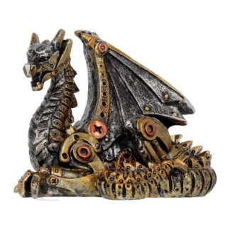 Mechanical Hatchling Dragon Figurine