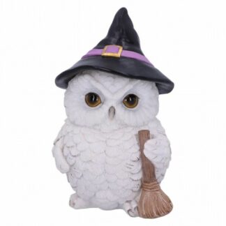 Snowy Magic Owl Figurine