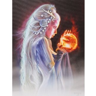 The Winterborn Witch Canvas Picture