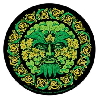 Celtic Green Man Window Sticker