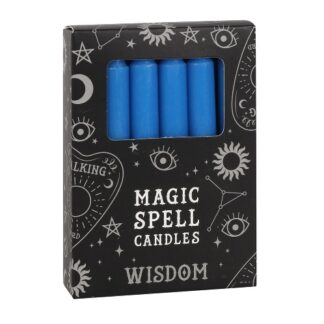 Blue Wisdom Spell Candles