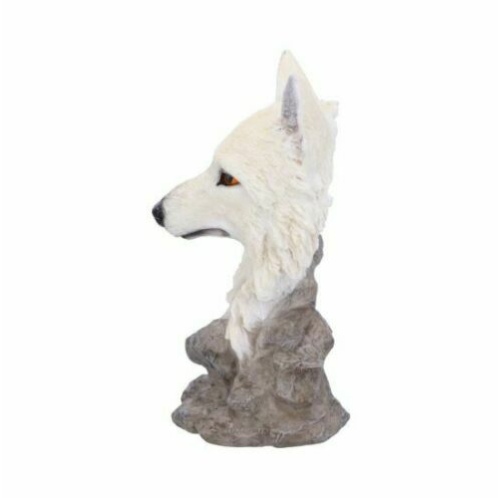 Snow Searcher Wolf Statue 