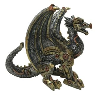Mechanical Protector Dragon Figurine