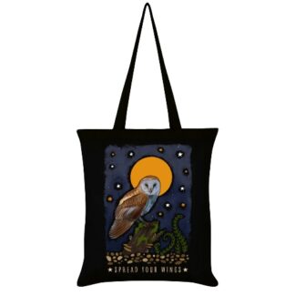 Spread Your Wings Owl Tote Bag