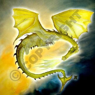 A Real Welsh Dragon Card