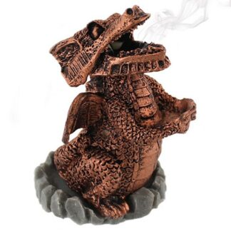 Red Dragon Incense Cone Holder