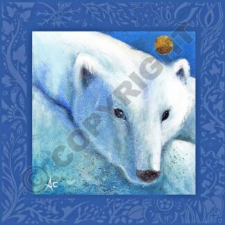 Polar Bear Yule Card