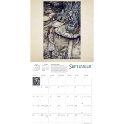 Arthur Rackham Calendar 2023 September