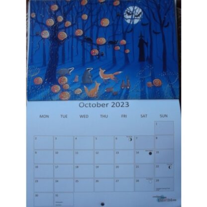 Angie Livingstone Calendar 2023 October