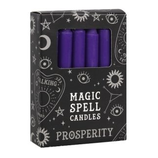 Purple Prosperity Spell Candles