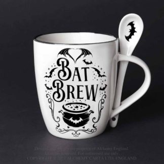 Alchemy Bat Brew Mug and Spoon Set