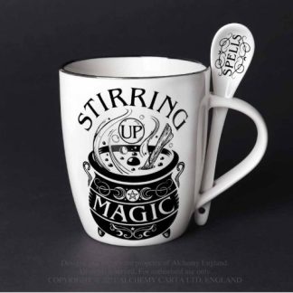 Alchemy Stirring Up Magic Mug and Spoon Set
