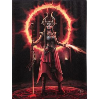 Fire Element Sorceress Canvas Picture