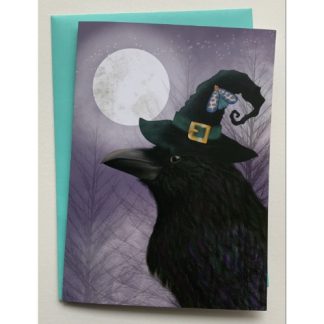Morrigan Raven Card
