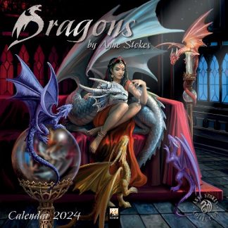 Dragons by Anne Stokes Calendar 2024