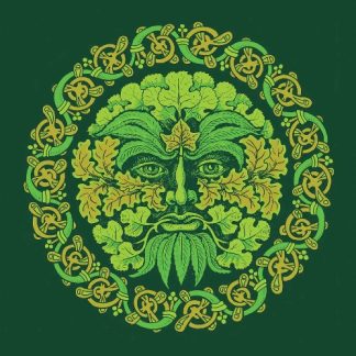 Celtic Green Man T Shirt
