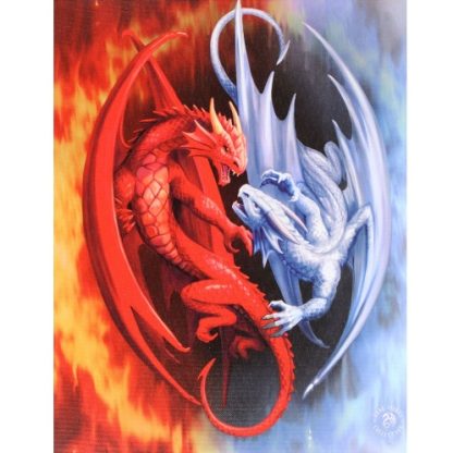 Fire and Ice Canvas Picture