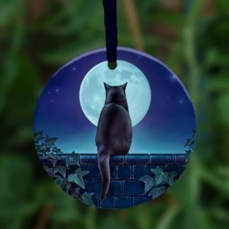 Moongazing Hanging Ornament