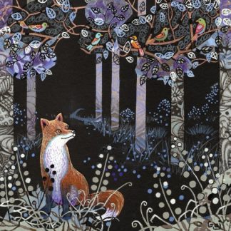 Fox in the Wood Card