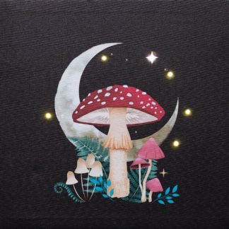 Forest Mushroom Light Up Canvas Picture